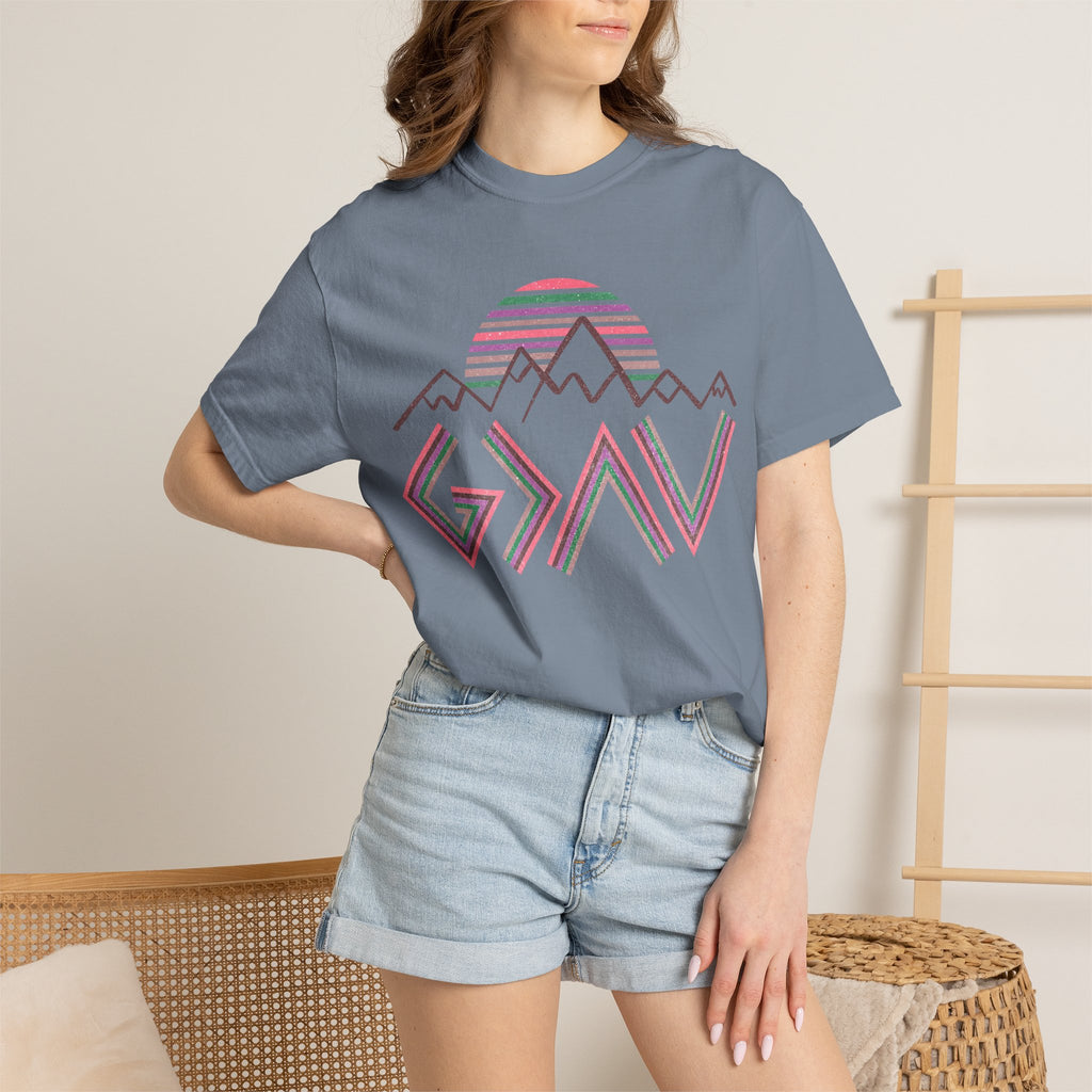 God is Greater Unisex Garment-Dyed T-shirt