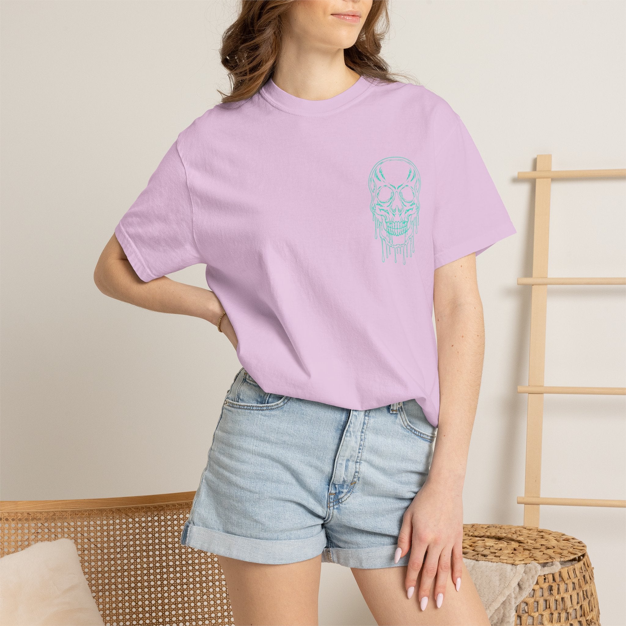 Spooky Bitch Season Unisex Garment-Dyed T-shirt