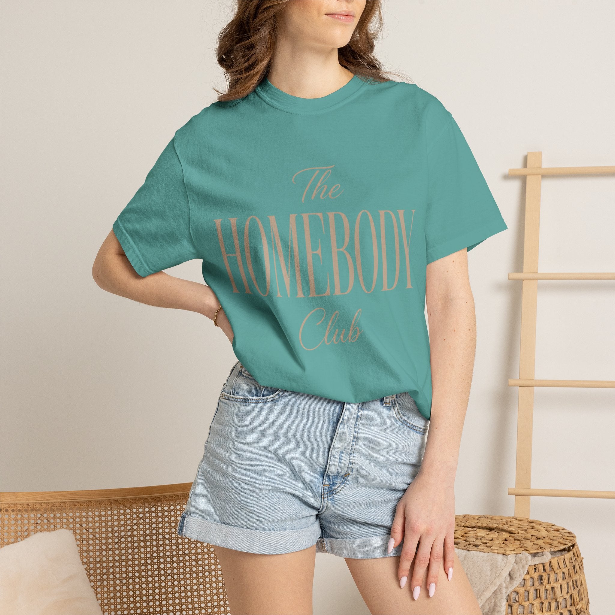 The Homebody Club Unisex Garment-Dyed T-shirt