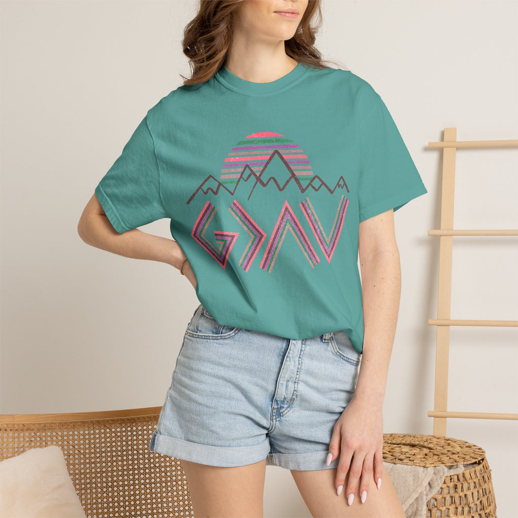 God is Greater Unisex Garment-Dyed T-shirt