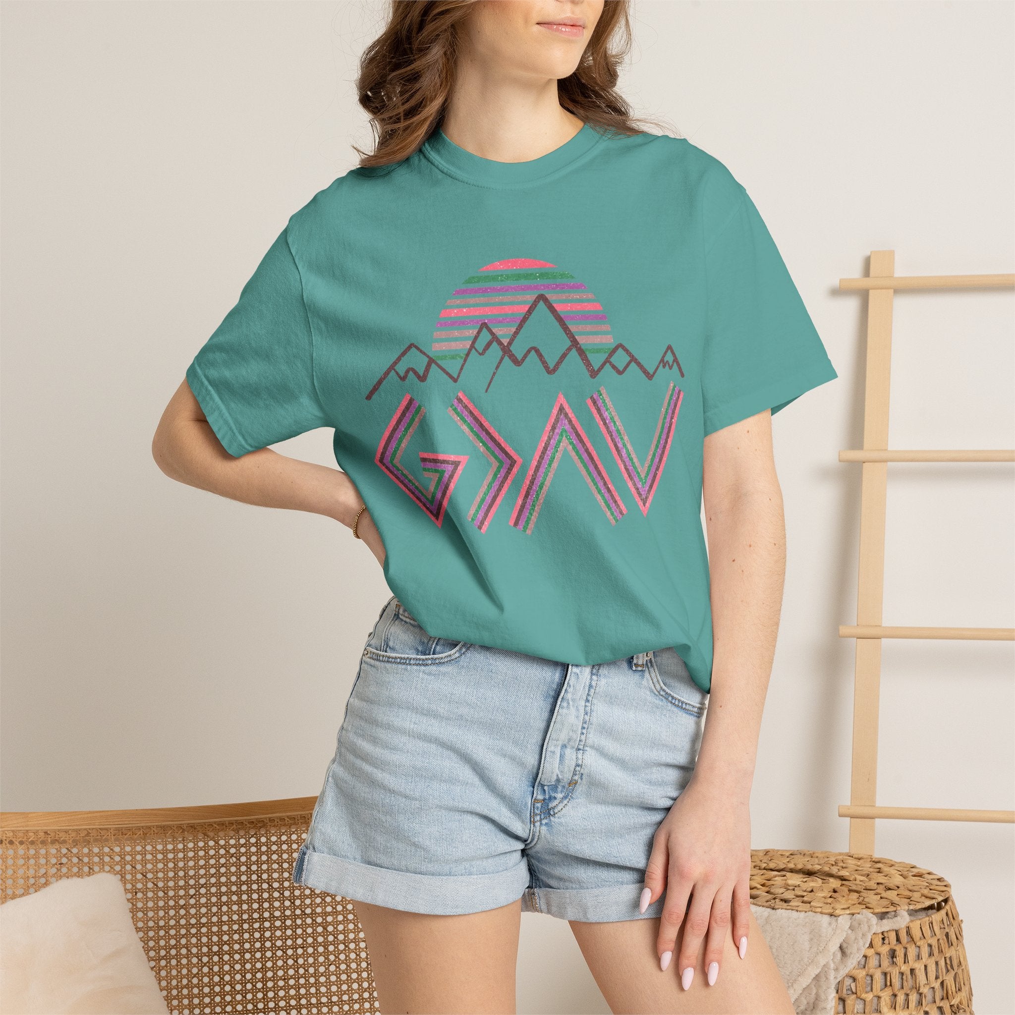God is Greater Unisex Garment-Dyed T-shirt