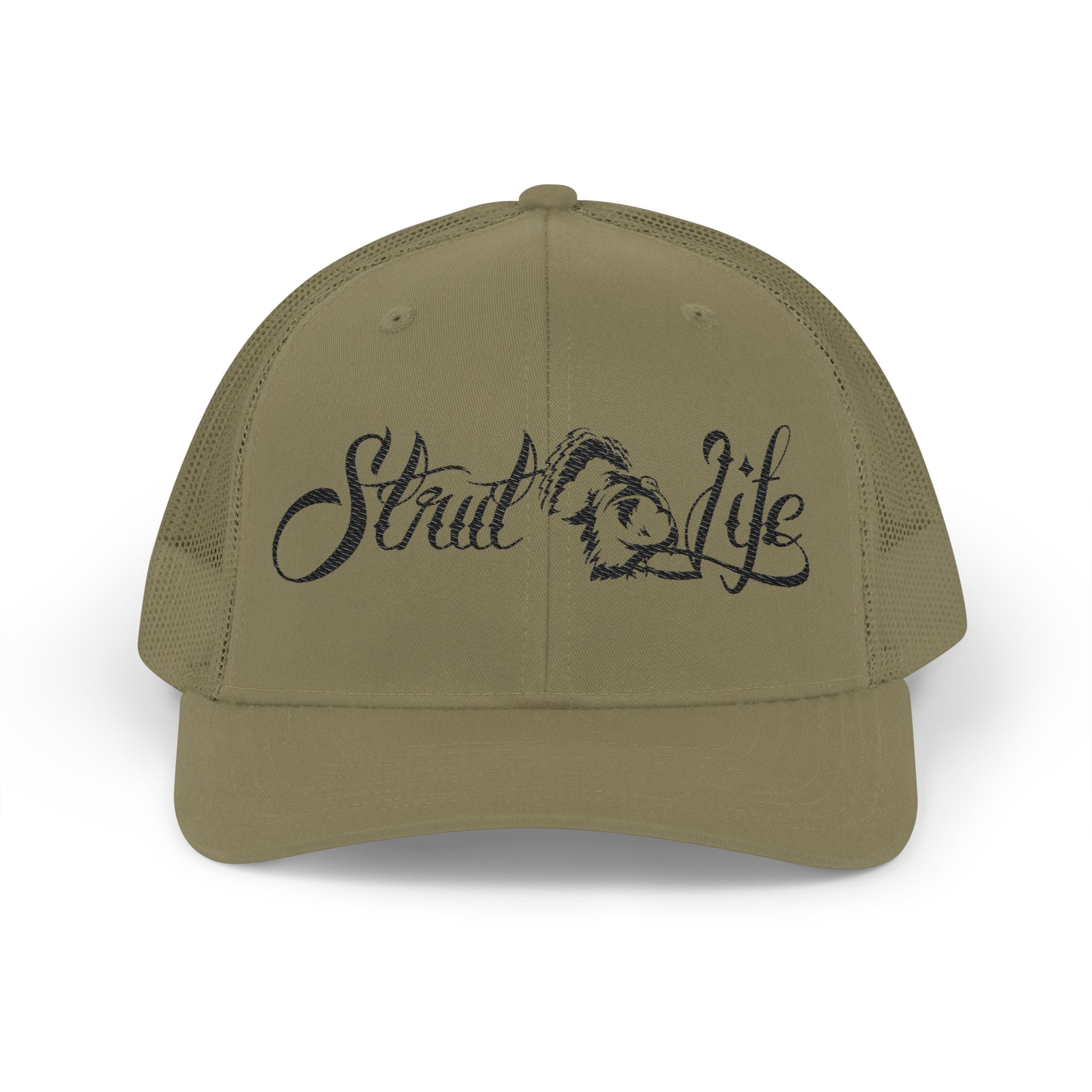 Strut Life Blk Snapback Trucker Cap
