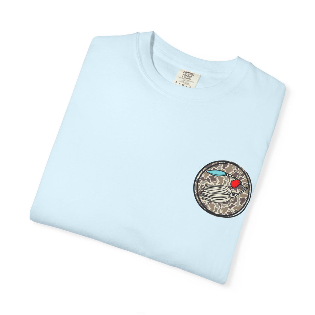 Hooked on Fishing Unisex Garment-Dyed T-shirt