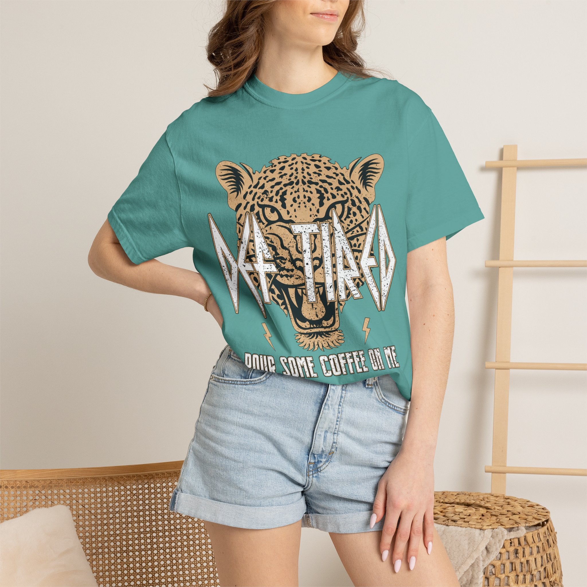 Def Tired Unisex Garment-Dyed T-shirt