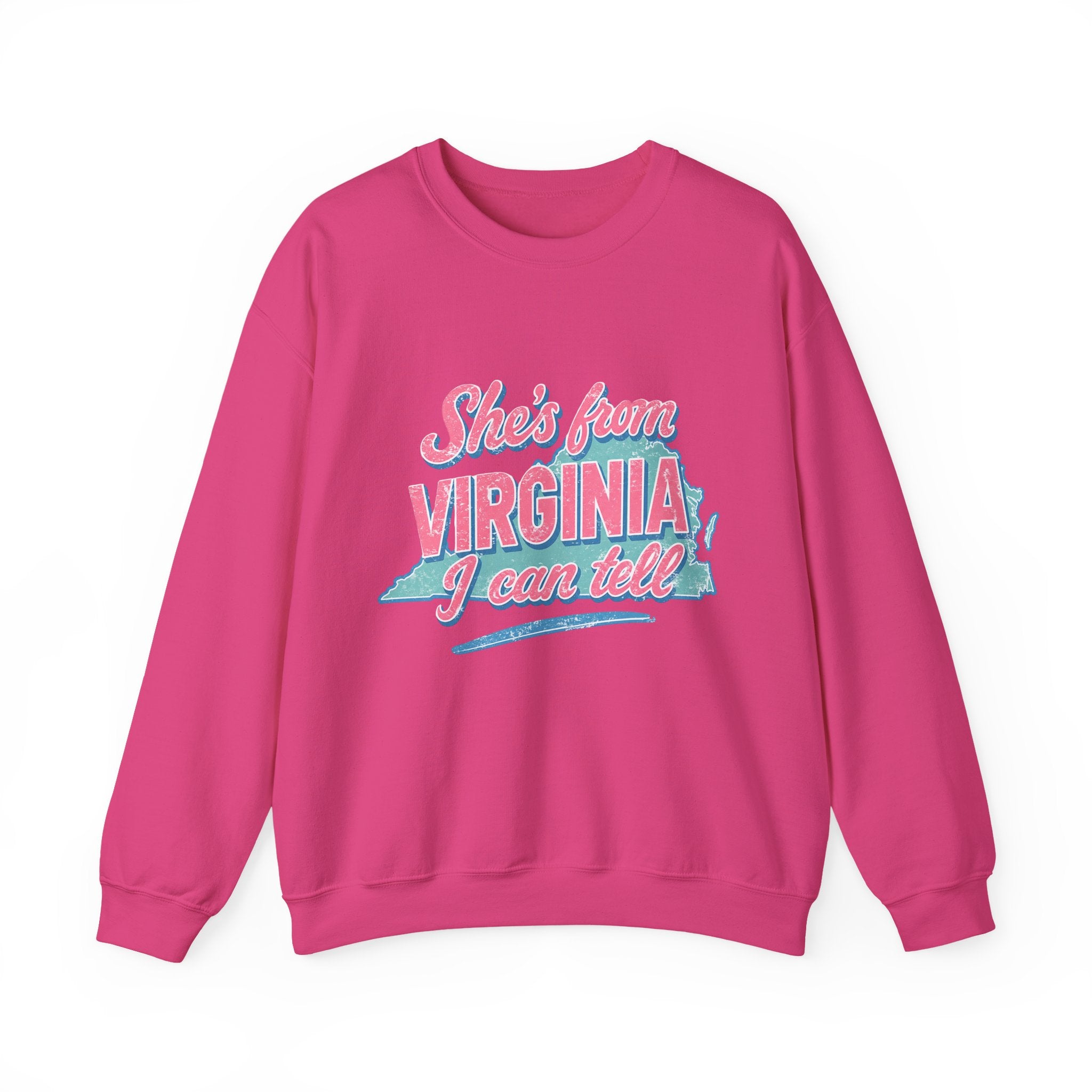 She's from Virginia Crewneck Sweatshirt