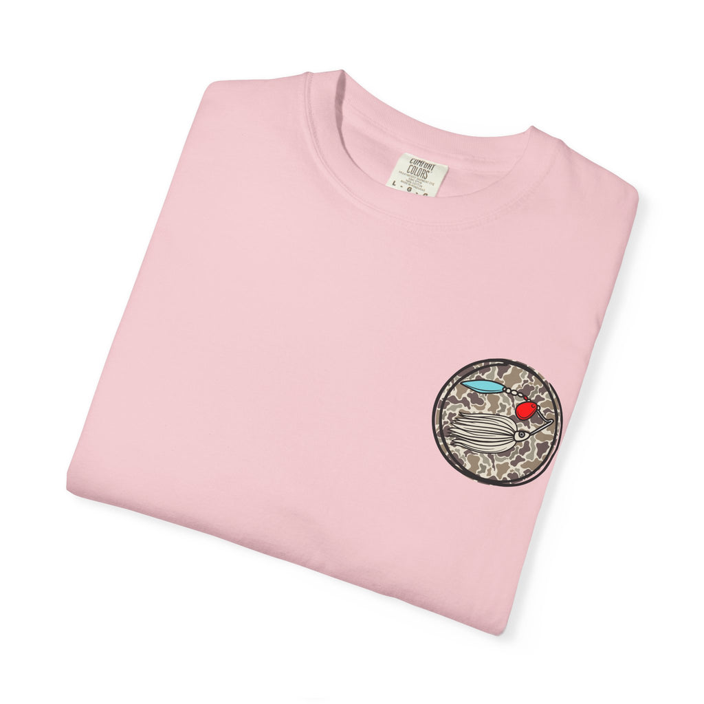Hooked on Fishing Unisex Garment-Dyed T-shirt