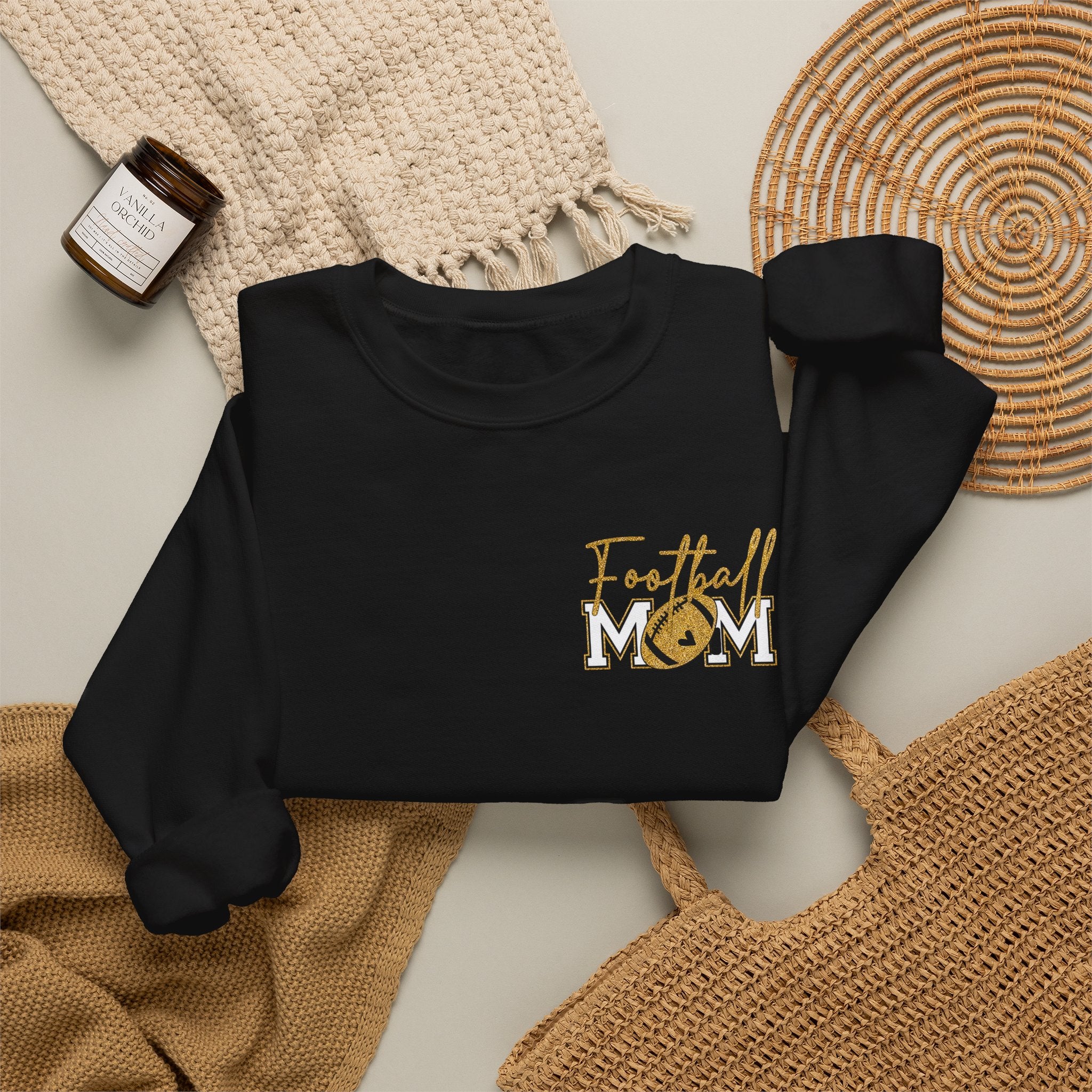 Football Mom2 Unisex Heavy Blend™ Crewneck Sweatshirt