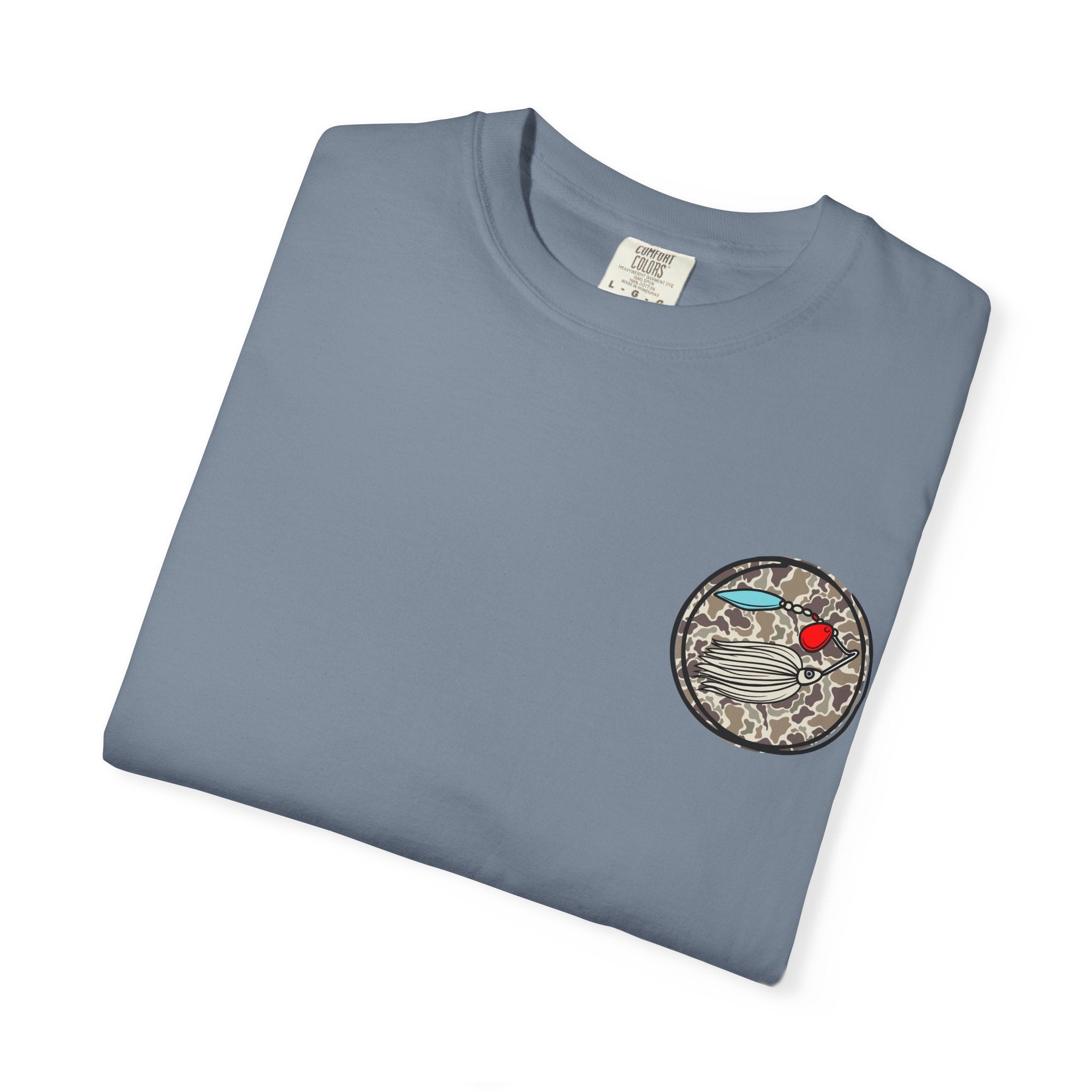 Hooked on Fishing Unisex Garment-Dyed T-shirt