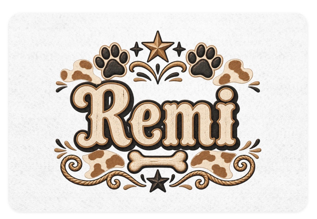 Custom Pet Food Mat (12x18)