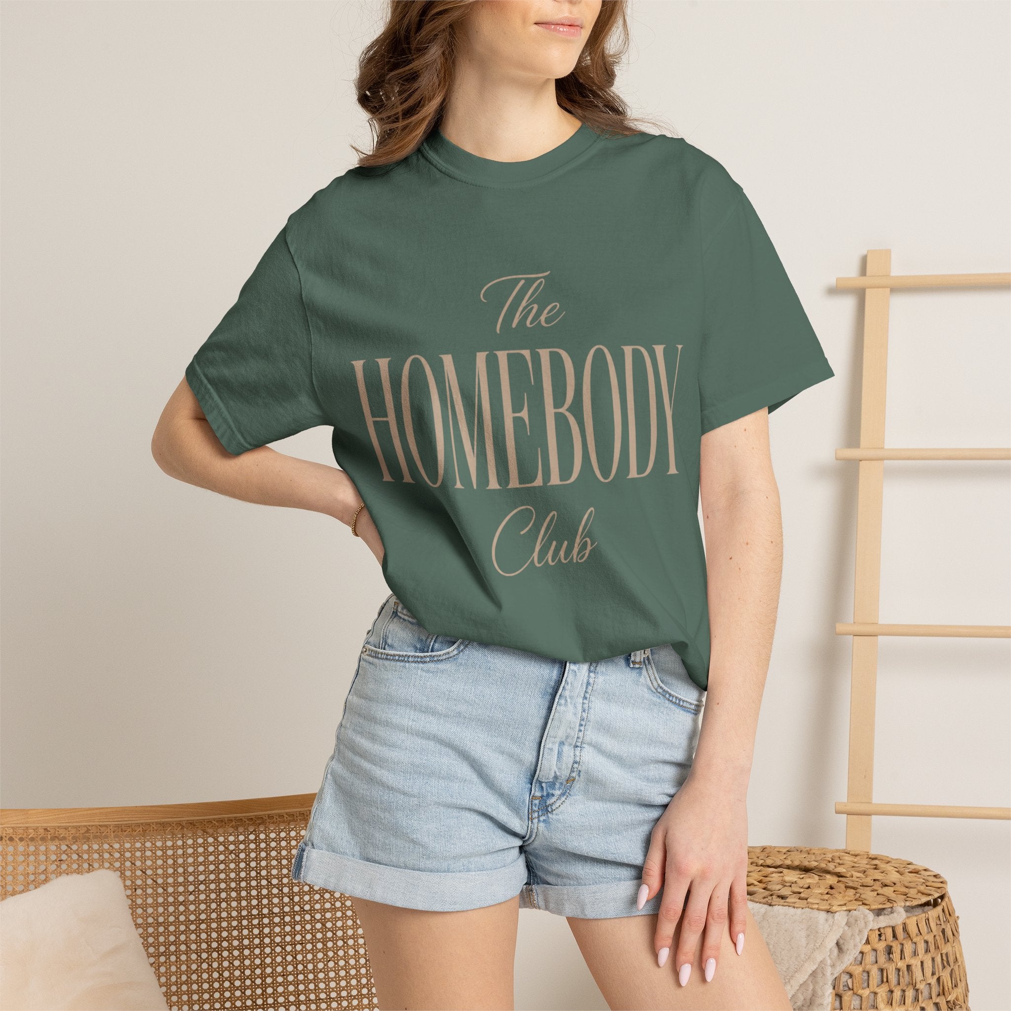 The Homebody Club Unisex Garment-Dyed T-shirt