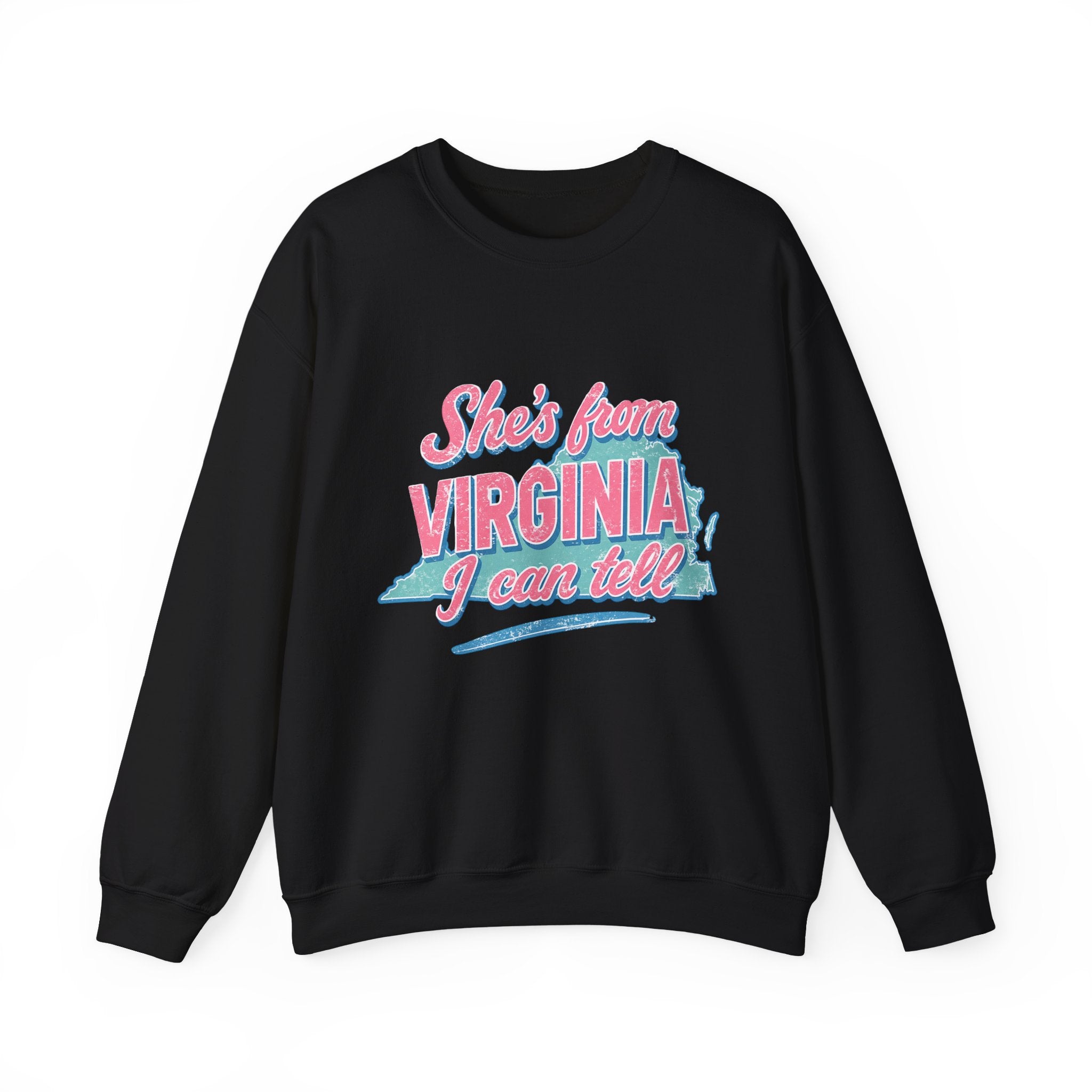 She's from Virginia Crewneck Sweatshirt