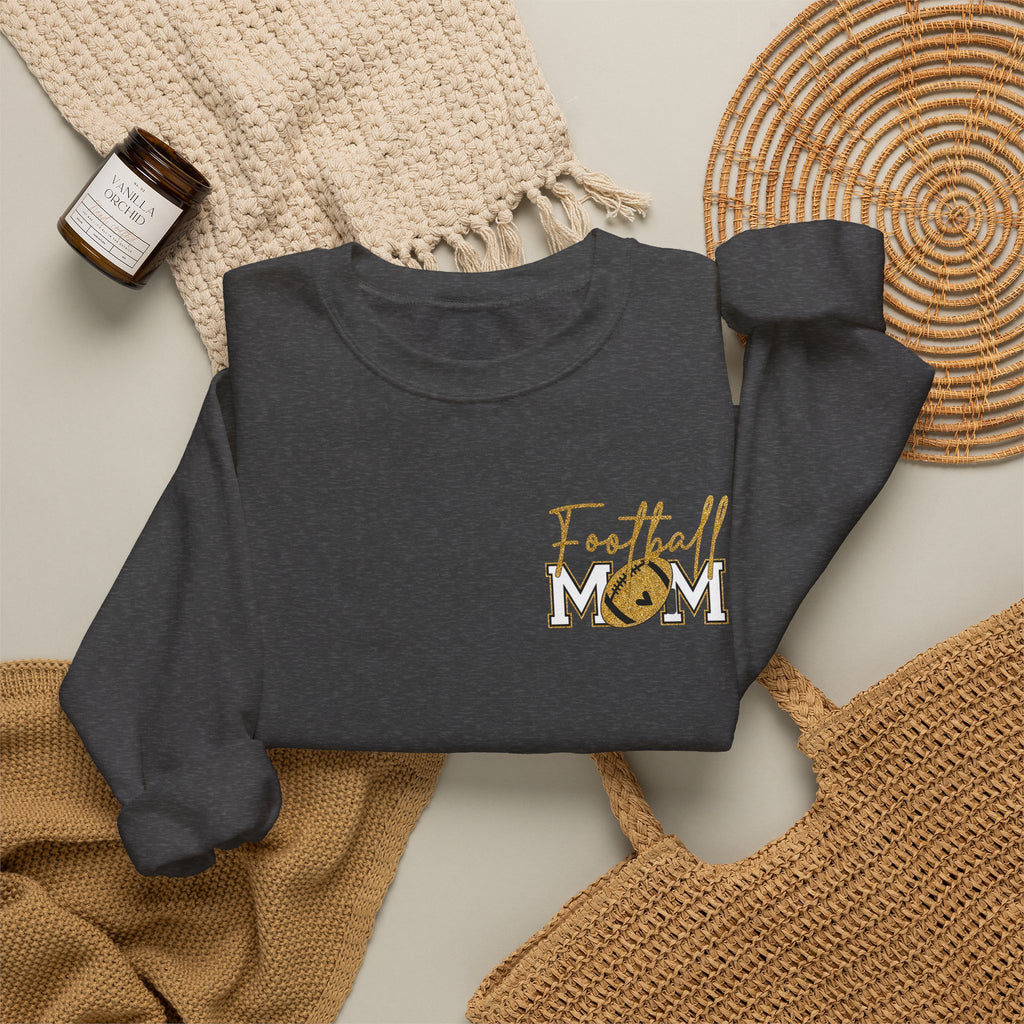 Football Mom2 Unisex Heavy Blend™ Crewneck Sweatshirt
