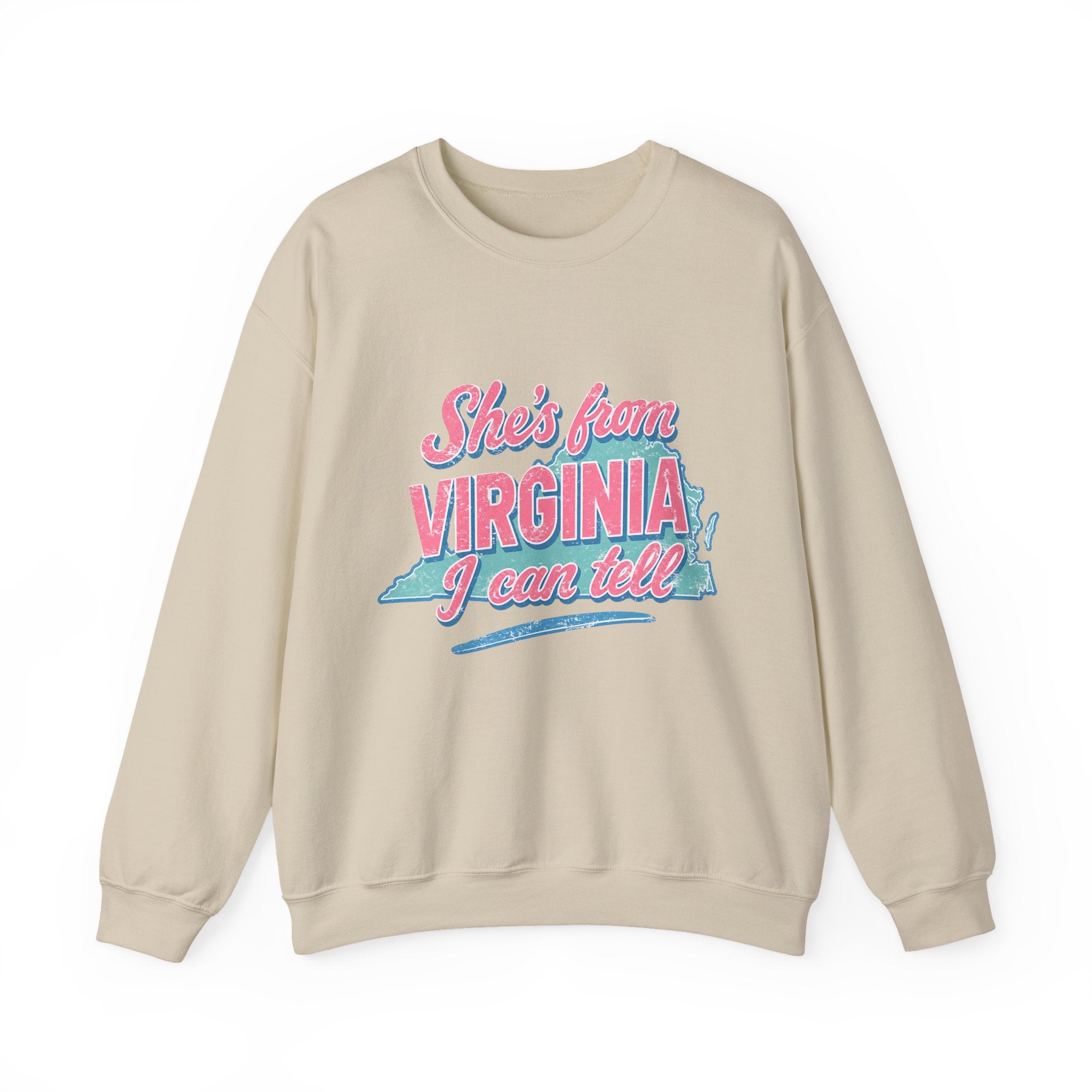 She's from Virginia Crewneck Sweatshirt