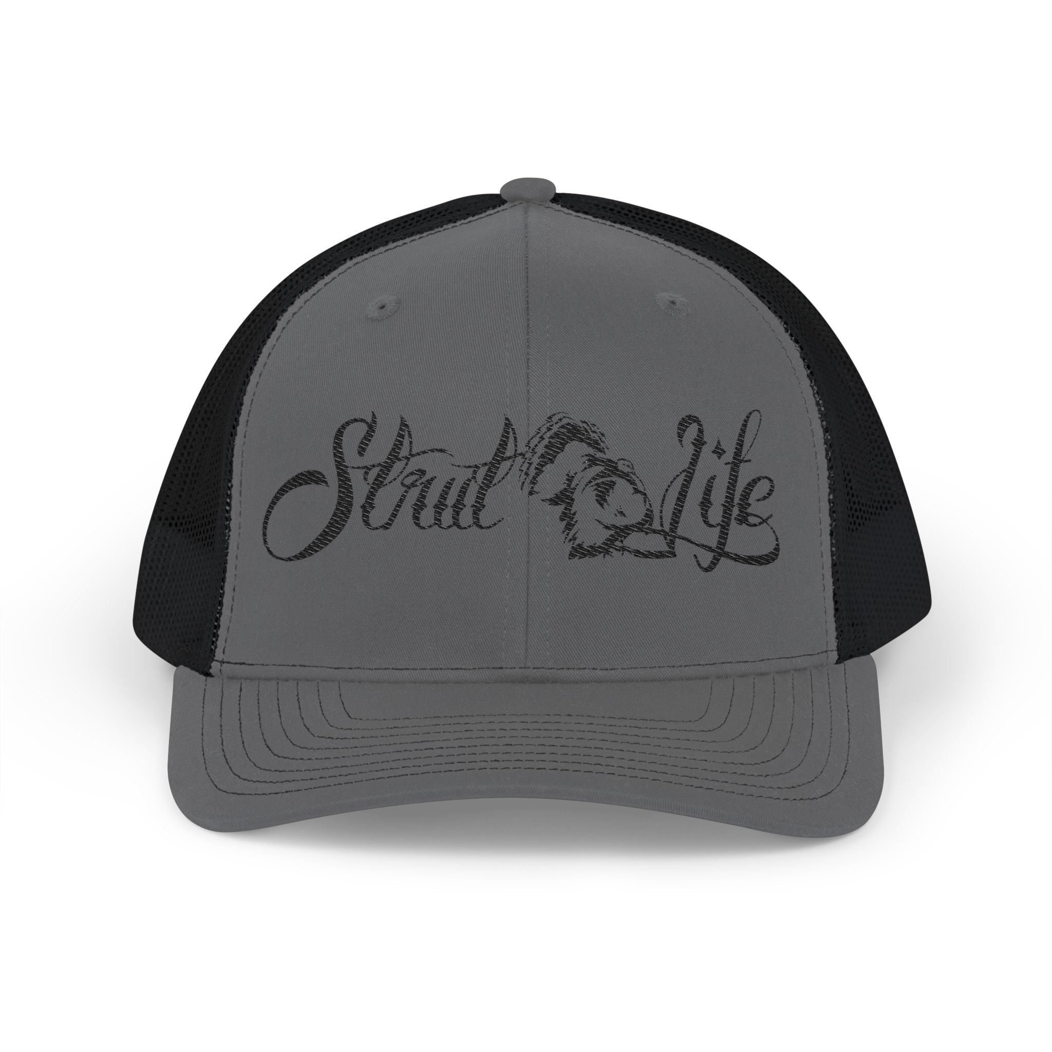 Strut Life Blk Snapback Trucker Cap