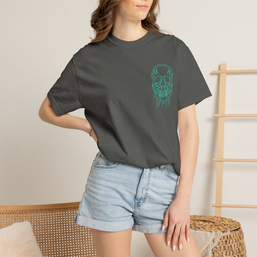 Spooky Bitch Season Unisex Garment-Dyed T-shirt
