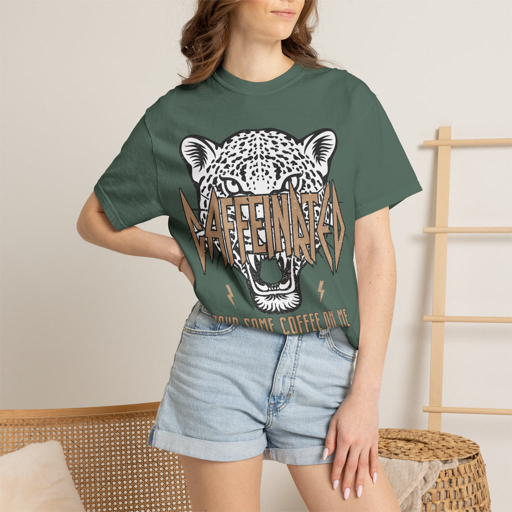 Caffeinated Unisex Garment-Dyed T-shirt