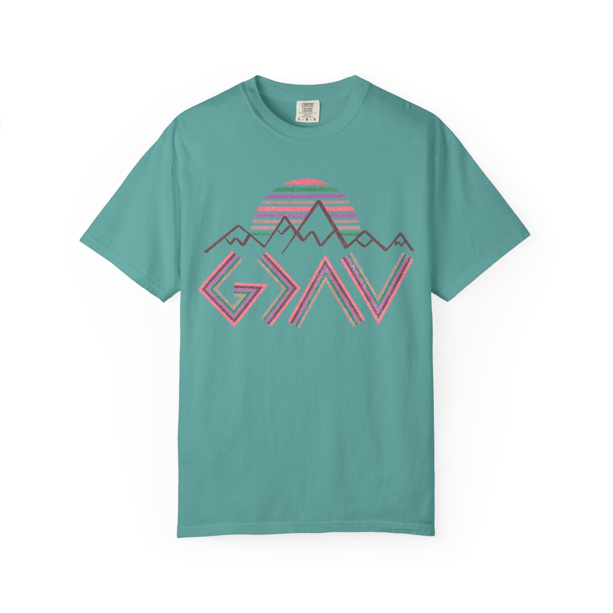 God is Greater Unisex Garment-Dyed T-shirt