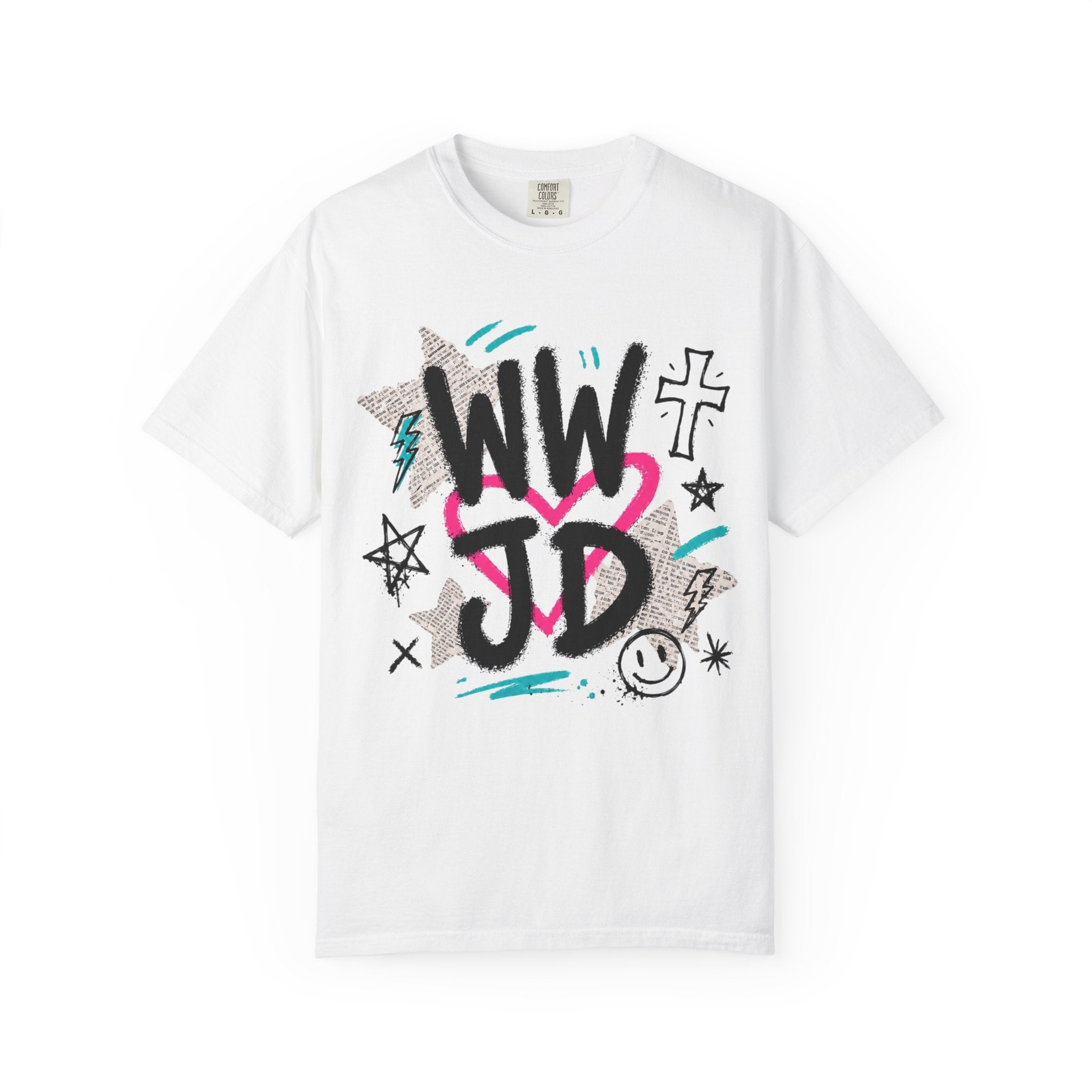 WWJD Unisex Garment-Dyed T-shirt