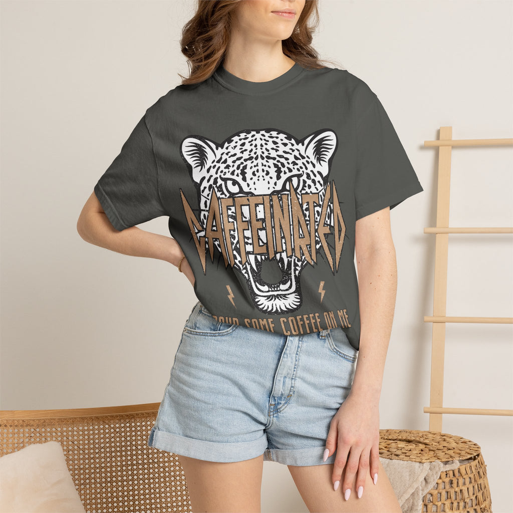 Caffeinated Unisex Garment-Dyed T-shirt