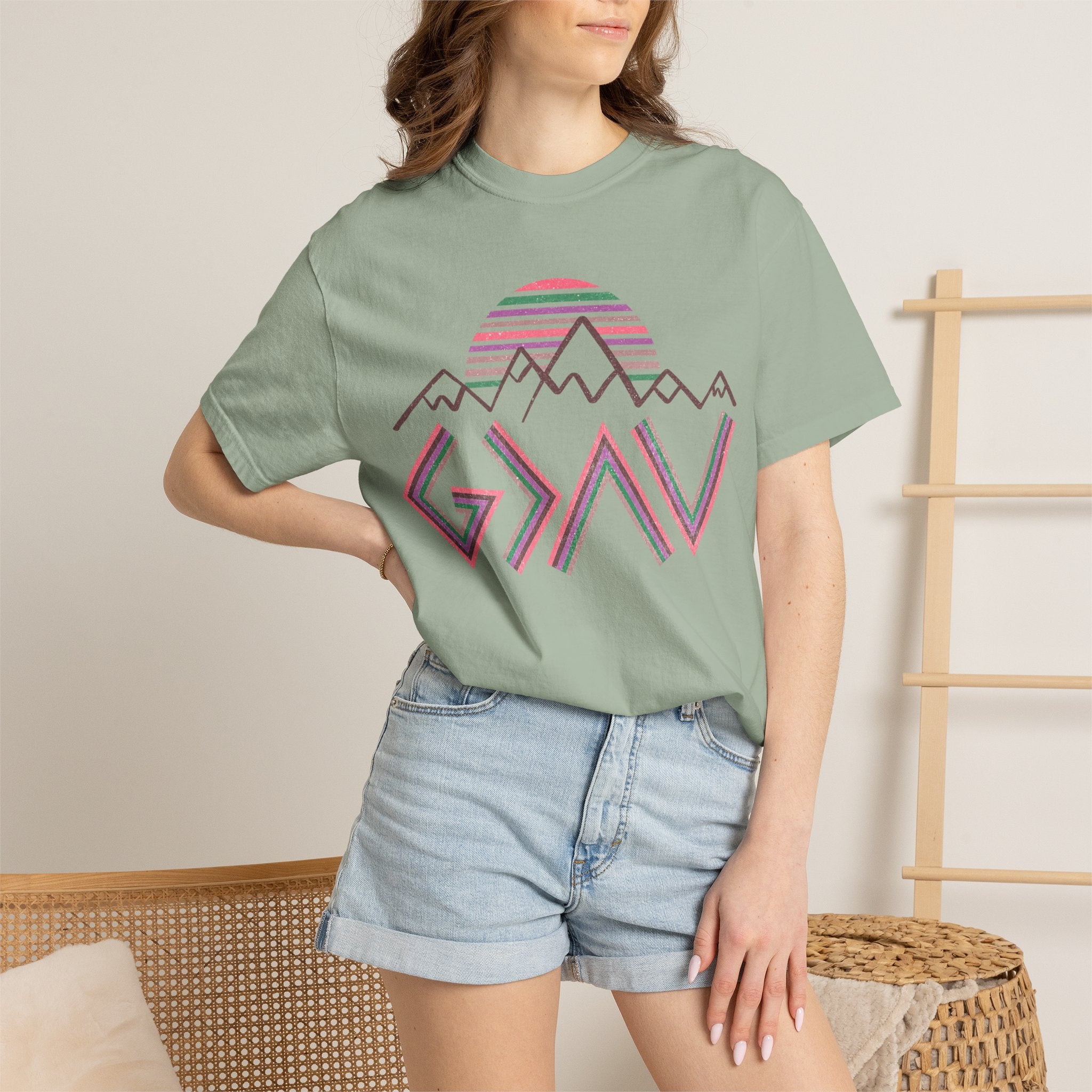 God is Greater Unisex Garment-Dyed T-shirt