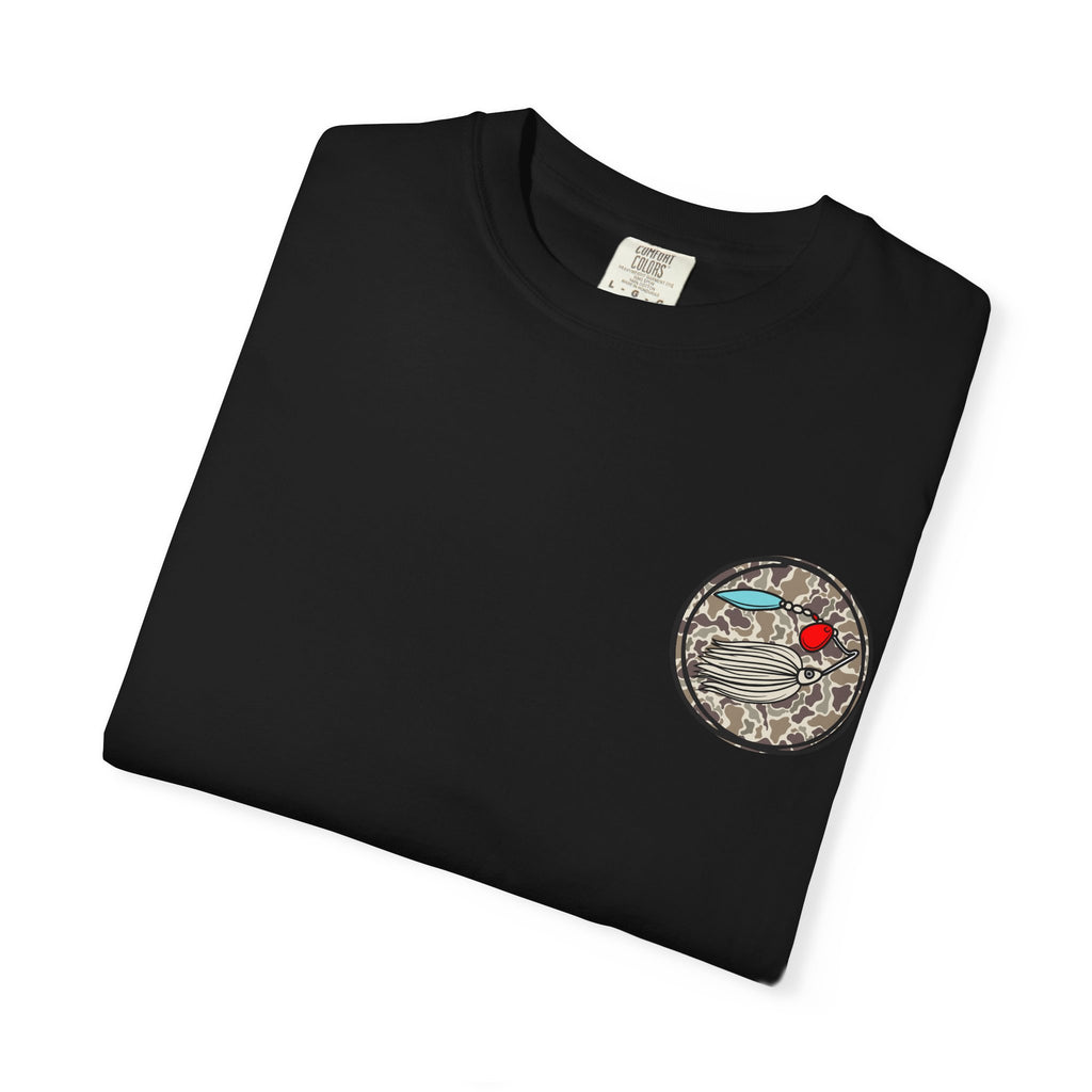 Hooked on Fishing Unisex Garment-Dyed T-shirt