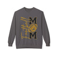 Football Mom1 Unisex Midweight Softstyle Fleece Crewneck Sweatshirt